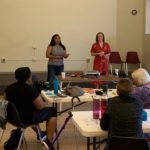 Ashtyn and Stephanie at the Denver storyteller training in 2019